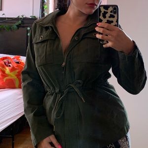 Army Green Fall Jacket